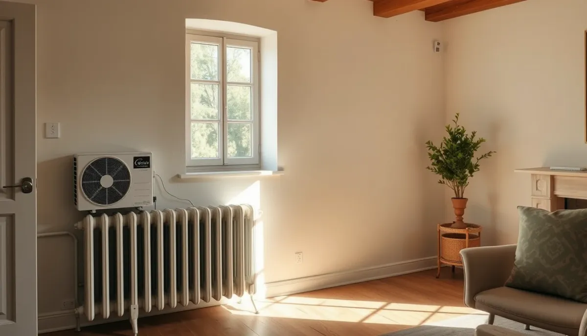 Pompe à chaleur air/eau et radiateurs en fonte : peut-on les garder ?
